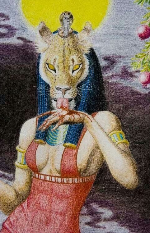 religions-of-the-world:  Sekhmet (She Who porn pictures