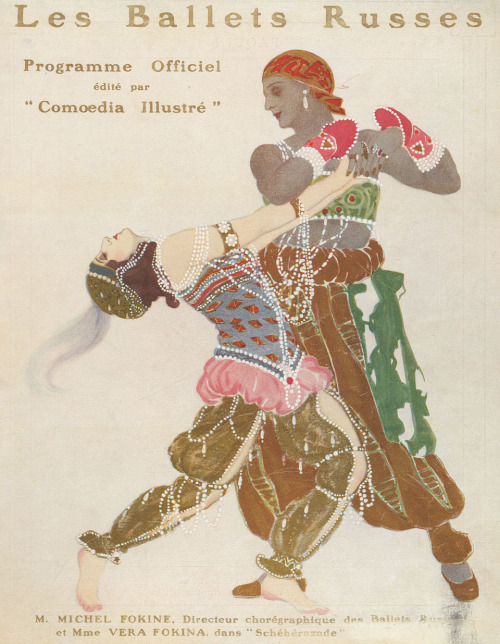 Leon Bakst, Cover Comoedia, 1914