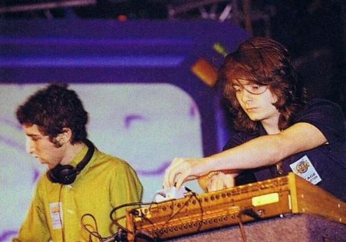 This is helmetless Daft Punk!! photo from 90s