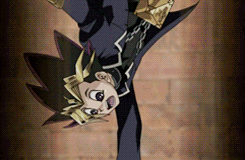 setofreakinkaiba:  kaiba-cave:  Action Yami! He does his own stunts!  The one thing