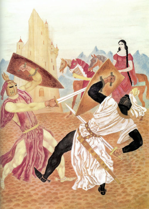46ddups:Illustrations from King Arthur and the Knights of the Round Table by Gustaf Tenggren, part 2