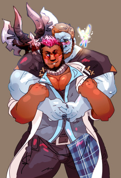 Loneliest-Bara:  Beefy Commission For @Bcuzitskev ! Im Fallin Love With Roes More