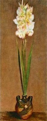 claudemonet-art:    Gladiolus (1881)    Claude Monet  