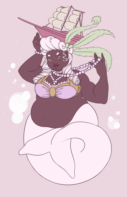 pathosohso:pardonmewhileipanic:mermaidseraphina:sugar-satyr:satyr-paint:i luv fat mermaidslook @ wha