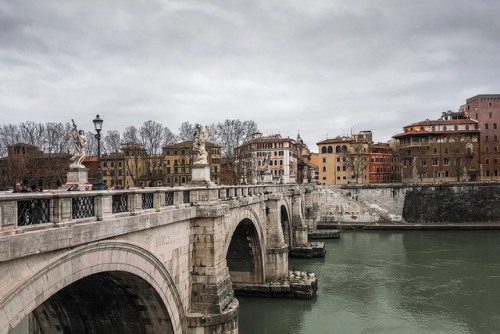 Ponte Sant'Angelo, Rome, Italy  Rome | Trastevere | Narrow streets