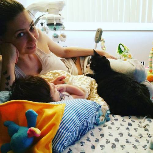 spoonie-cat-lady:  catsbeaversandducks:  This cat fell in love with a baby before he was born and now guards him all the time. Photos by ©Liel Ainmar Assayag - Via Pregnancy Videos  This is so beautiful!!! 