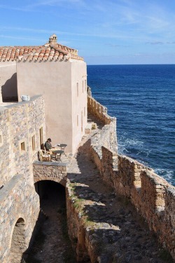 italygreecelove:  Monemvasia, Greece Love ♡