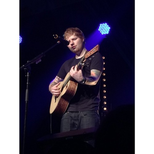 My view for the evening #EdSheeran