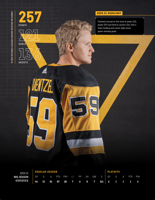 pensfan4lfe2: Pittsburgh Penguins || 2021-22 YearbookGuentzel, Rust, & Zucker