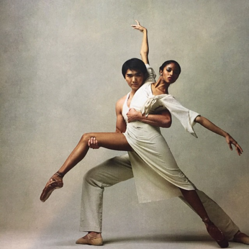 mariatallchief:  Washington Ballet studio company dancers Nardia Boodoo and ZhengHong Cao (via)
