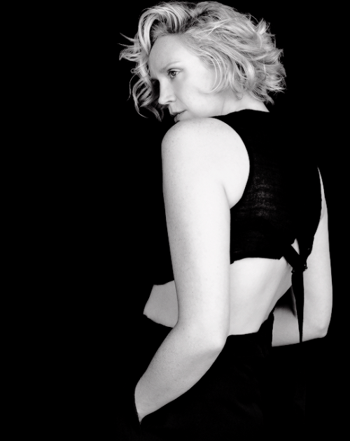 Gwendoline Christie photographed by Kerry Hallihan for The Sunday Times Style.