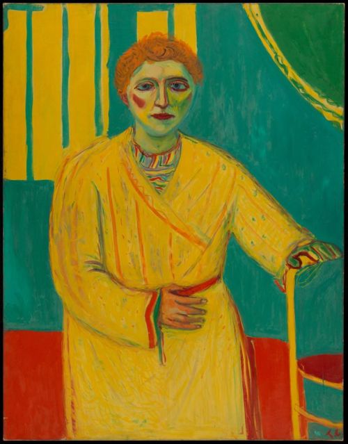 amare-habeo: Pierre Tal-Coat (French, 1905 - 1985) The yellow robe, 1935 OIl on canvas