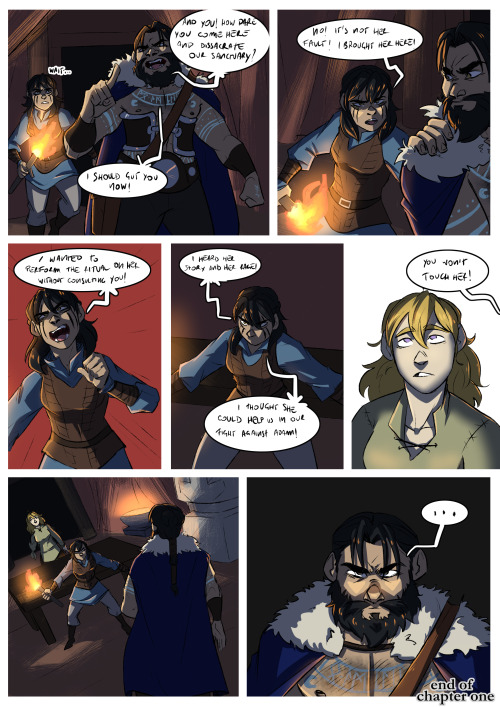 Gjalda - episode 11 Yep, you read well, my friends: this cliffhanger is the end of chapter one! Than