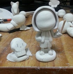 jipshin:  undertale clay figure 