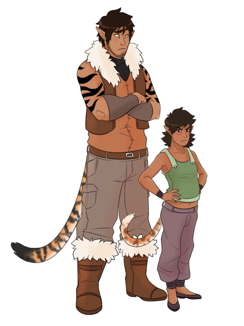 lizardlingo:Rajah doesn’t age, but Reva sure does.Really wanted to solidify designs for Naira (wifey