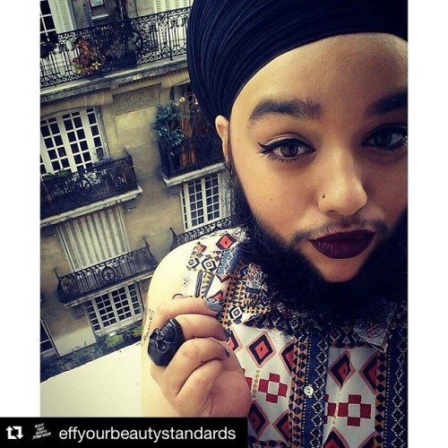 Excited to announce that @harnaamkaur has joined my @effyourbeautystandards team!! “Hello you good l