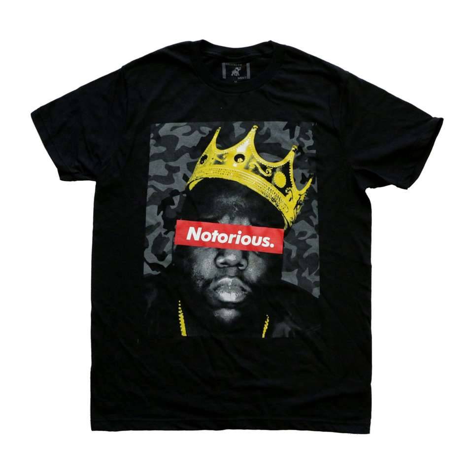 guys-tees:  Notorious Labeled Graphic Tee