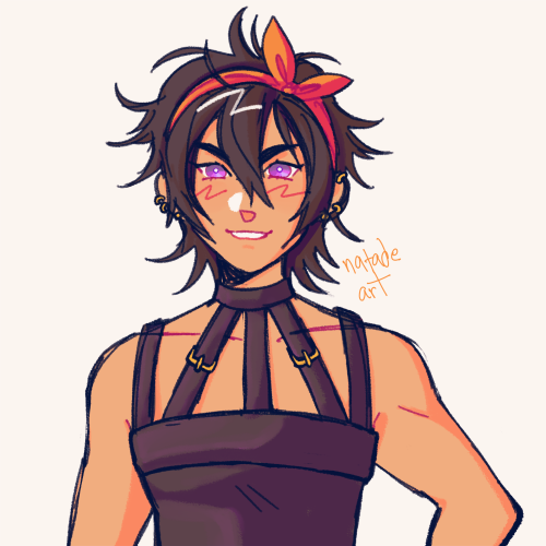 [hands you some jjba joke drawings and narancia]