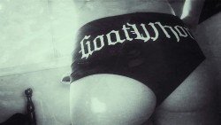 cuntessofthesarlacc:  New goatwhore panties :3