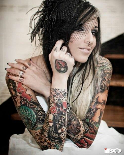 iltattooedwomen:  Marry me