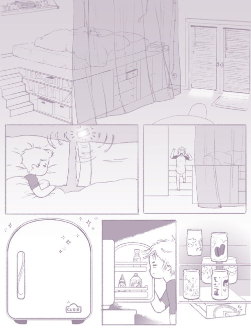 Minor Deviation (Part 1) is now available to read on my website! Above are the first 3 pages, and yo