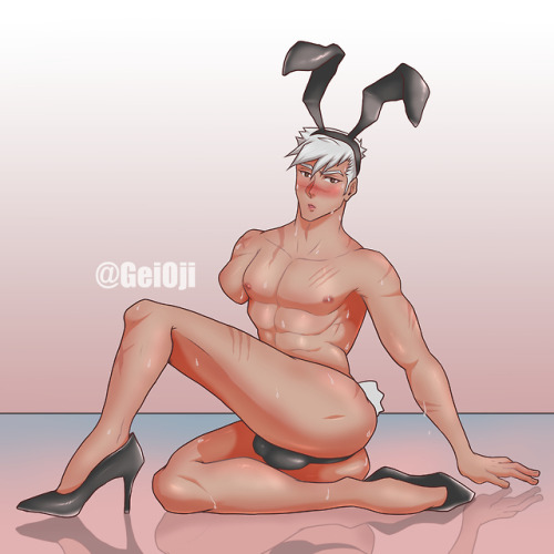 Shiro Pin Up, Inspired By The Photo Shoot Taken Of Ezra Miller For Playboy.