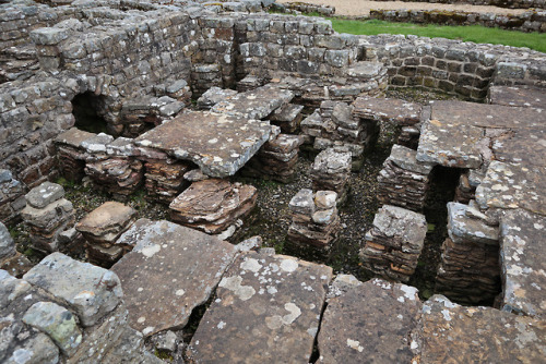 thesilicontribesman: The Severan Fort, Vindolanda Roman Fort, Northumberland, 29.4.18.These building