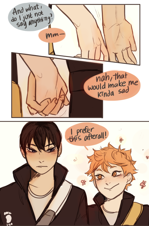 noranb:Imagined what it’d be like if they started dating in canon verse AND I’M BURNINGalso