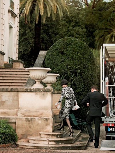 tomhiddleslove:Cara Delevingne and Tom Hiddleston by Peter Lindbergh for Vogue Magazine