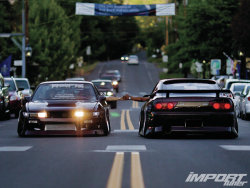 engine-lock:  Import Tuner: Car Feature 1992/1993 Nissan 240SX Coupe/Fastback - Tandem of Die