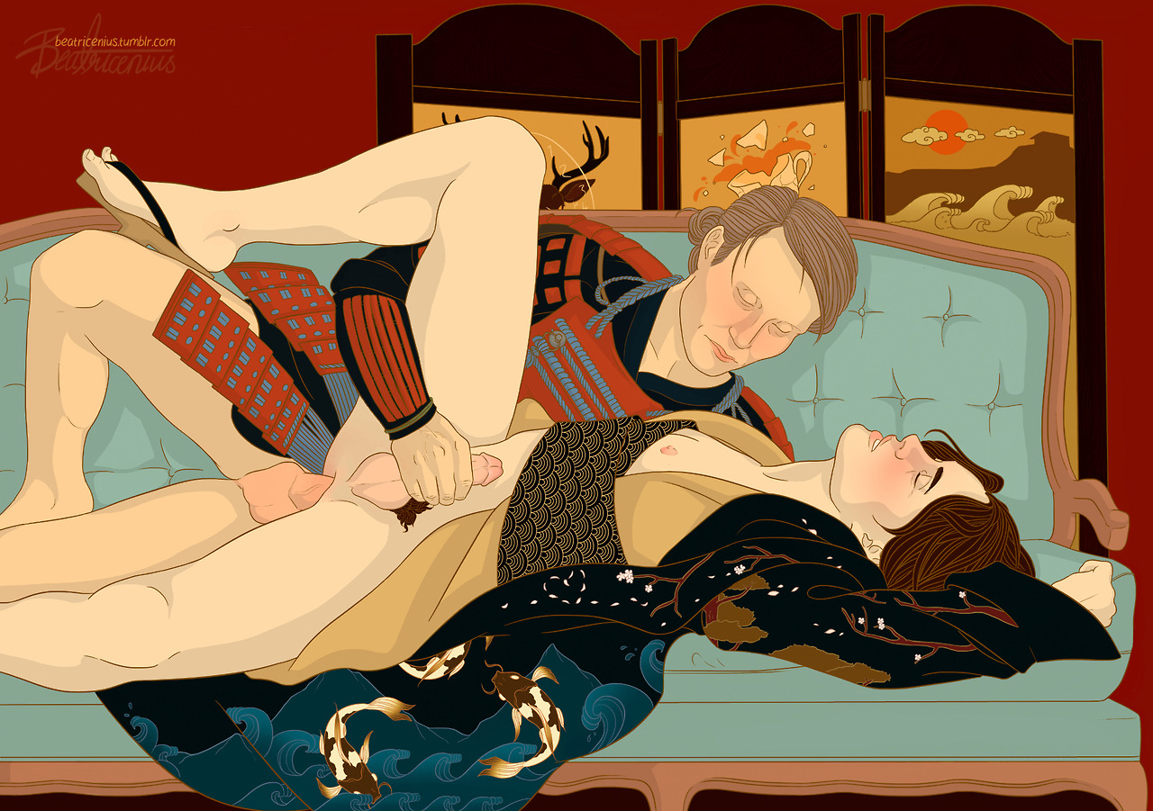 beatricenius: The Couch @vagaries-and-caprices commissioned me to draw a Hannigram