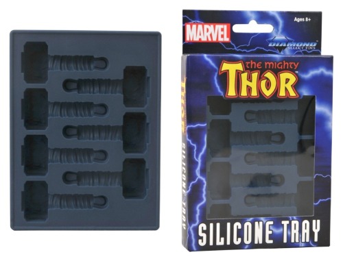 fuckyeahmarvelstuff:  Marvel Silicone Trays by Diamond Selects 