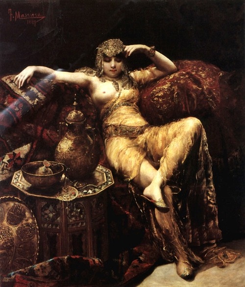 A harem beauty von Mario Borgoni (originally posted by seelenklempner)