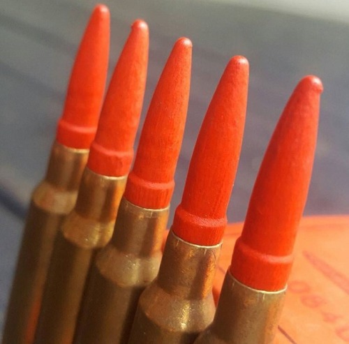 6.5x55 wooden training ammunition. The Swedish military even developed a “blank firing adapter