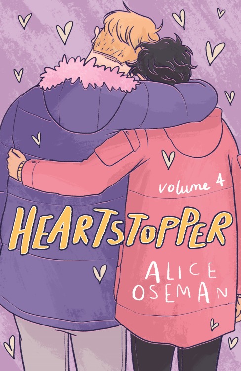 Introducing the cover of Heartstopper: Volume Four!!Nick & Charlie are finally out to their frie