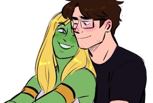 i’d like to personally thank the anon who introduced me to jarella, aka: bruce &amp; hulk’s first wi