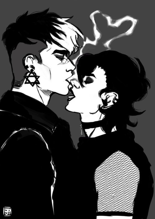 jujiart:Sorry, i couldn’t help myself……….. Goth Sheith for my own pleasure- Thank you @nonis