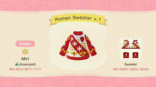 not-so-innocent-bi-sander:anxiously-chill: Sweaters! :DI wanted to play with AC’s designer, so