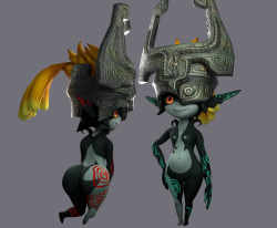 rivaliant:  endlessillusionx:  donandark:  The imp Midna model, from Hyrule Warriors! With expandable butt and legs!Click here to download for SFM!Click here for the SFMLab link!Includes:- face bones- 3 skins. Regular/Red/Gold- morph to increase butt