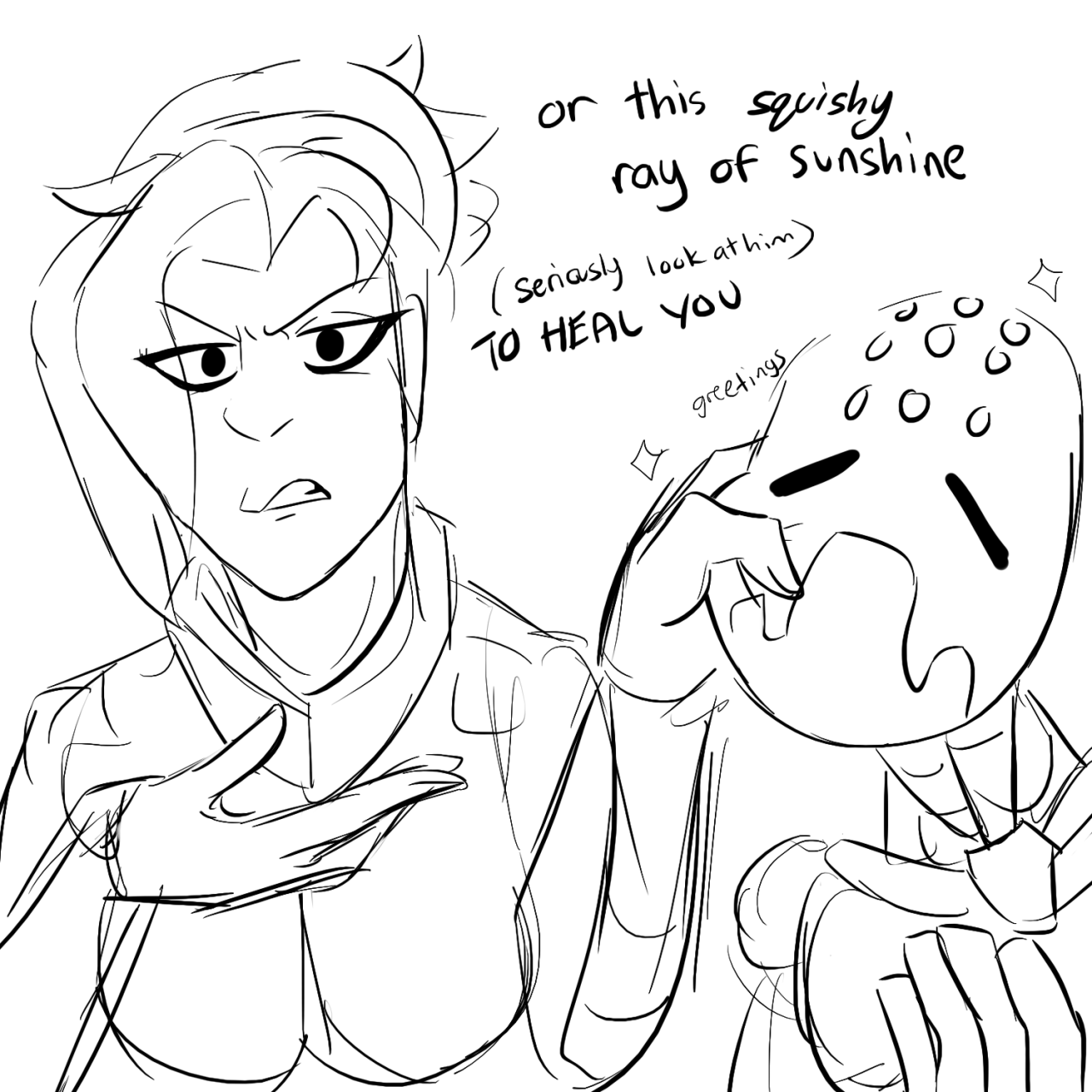 mx-bones:  can mercy be the mom™ of all support characters bonus;   mama! X3