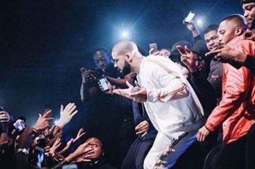 whatsgoodonline: Drake performs on stage with Skepta and Section Boyz in LondonWatch the performance