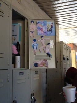 sillybro:  this girl at school opened her locker today and i saw something from the corner of my eye and i looked and 
