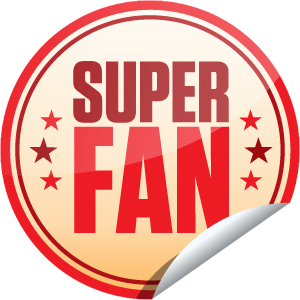      I just unlocked the Superfan sticker on GetGlue                      291999 others have also unlocked the Superfan sticker on GetGlue.com                  You’re a Superfan! That’s a like and 15 check-ins! 