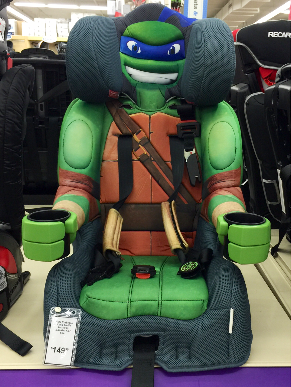 ninja turtle booster seat