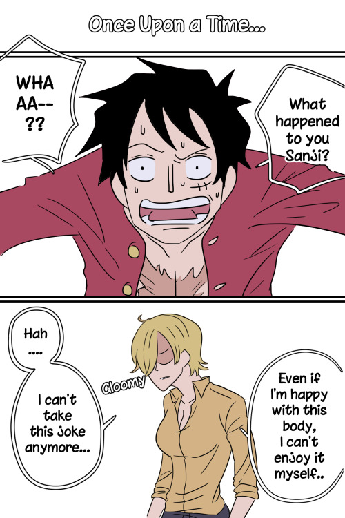  this is what I think about them, they will curious about Sanji’s boobs.