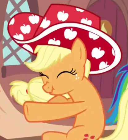 rainbowdashtheawesome:  discordslair:  inexcusablybored:  ponett:  oh my god. oh my god. oh my god. oh my god  SCRUNCH  Ahh yes…the scrunch face.  Was wondering when it’d show up  “I like this hat better” 