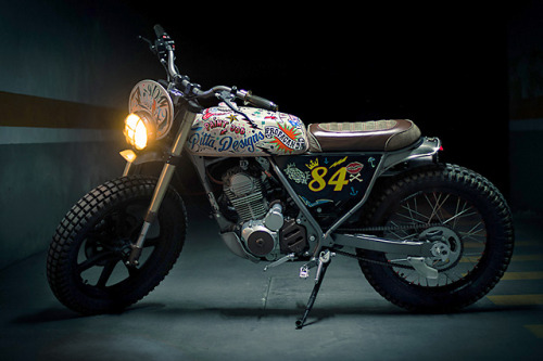 thefunkydictator:  Honda CLR125 Scrambler – Dream Wheels Heritage 