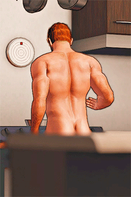 Naked And Making Grilled Cheese At 3am . Because Why Not ?