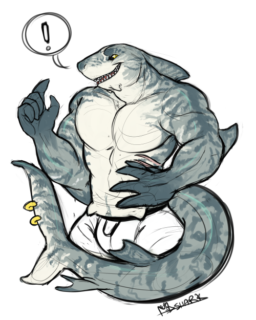 manlyshark:  Hi there! Want to win a free coloured waist up sketch? Just follow me on tiwtter and retweet this tweet and you can be entered to win just that! :D https://twitter.com/THEMANLYSHARK/status/732329479817691136End May 25th!  