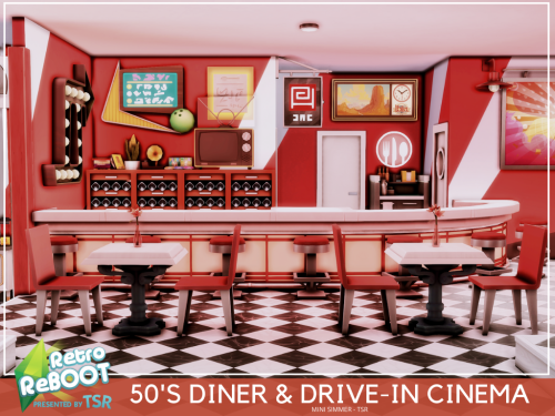  Retro ReBOOT - 50’s Diner and Drive-in CinemaThis creation is part of the Retro Reboot Coll